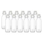 Bormioli Rocco 33.75oz Emilia Glass Bottles | Set of 12