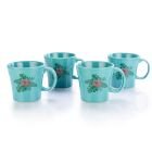 Fiesta® 15oz Tapered Mugs Set of 4 | Aloha (Turquoise)