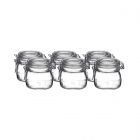 Bormioli Rocco 17oz Swing Top Glass Fido Canning Jars | 6-pack