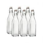 Bormioli Rocco 33.75oz Swing Top Glass Bottles | 6-pack