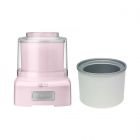 Cuisinart Frozen Yogurt, Ice Cream & Sorbet Maker + Extra Bowl | Pink