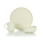 Everything Kitchens Modern Flat 12-Piece Dinnerware Set | Beige
