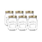 Kilner Canning Jars (Set of 6) | 17oz