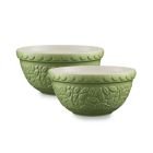Mason Cash In the Forest S30 (1.25 Qt) Embossed Hedgehog Mixing Bowls | Set of 2