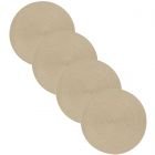 Now Designs 15" Disko Placemats - Set of 4 | Light Taupe