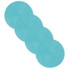 Now Designs 15" Disko Placemats - Set of 4 | Turquoise