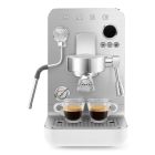 SMEG Contemporary Aesthetic Semi Pro Espresso Machine | Matte White Image