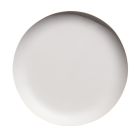 image shows TarHong Natureone Craft Coupe 10.4" Dinner Plate | Soft White  against a blank, white background
 Image