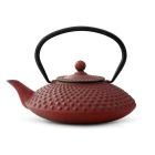 Bredemeijer Xiln 42oz Cast Iron Teapot (Red) 