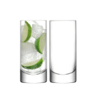 image shows LSA Bar 14oz Highball (Set of 2) | Clear  against a blank, white background Image