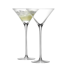 image shows LSA Bar 9oz Cocktail Glasses (Set of 2) | Clear against a blank, white background Image