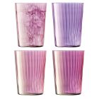 LSA Gems 19 oz Assorted Tumbler (Set of 4) - Assorted Garnet