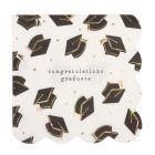 My Mind's Eye Grad Hat Scatter Cocktail Napkin | 24-Piece Image