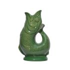 image shows Wade Ceramics Extra Large Gluggle Jug | Green against a blank, white background Image
