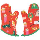 Danica Jubilee Oven Mitts (Set of 2) | Let It Meow Image