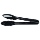Mercer Culinary Hell's Tools High-Heat 9.5" Utility Tongs | Black Image
