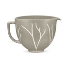 KitchenAid 5-Quart Bare Leaves Ceramic Bowl | Fits 4.5-Quart & 5-Quart KitchenAid Tilt-Head Stand Mixers Image