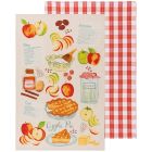  image shows Now Designs by Danica Dishtowels (Set of 2) | Sweet as Pie against a blank, white background Image