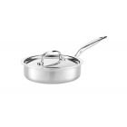 Heritage Steel Cookware | 1.5-Quart Saute with Lid