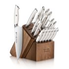 Cangshan Thomas Keller Signature White Collection 17-Piece Knife Block Set