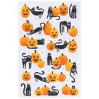 image shows Danica Jubilee Printed Halloween Dishtowel Purranormal Activity  against a blank white background Image