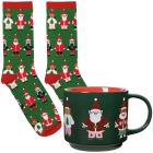 Danica Jubilee Mug and Socks Set of 2 Festive Gnomes Image