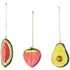 Danica Jubilee Christmas Tutti Frutti Mache Ornament | Assorted Styles Image