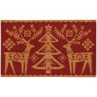 Now Designs by Christmas Monochrome Doormat Folk Forest Image