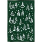 image shows Now Designs by Danica Christmas Dishtowel Winter Frost  against a blank white background Image