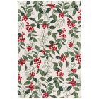  image shows Now Designs by Danica Christmas Terry Dishtowel Merry Berry against a blank, white background Image