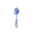 image shows Crow Canyon 8" Medium Spoon | Blue  against a blank, white background Image