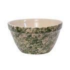 Ohio Stoneware 10" Shoulder Bowl | Sponge Green  Image