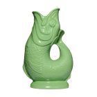 image shows Wade Ceramics Extra Large Gluggle Jug | Apple Green against a blank, white background Image