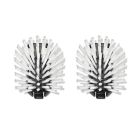 image shows OXO Steel Dish Brush Refill Heads | 2-Pack against a blank, white background Image