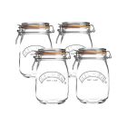Kilner 34oz Round Clip Top Jars | Set of 4 Image
