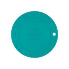 image shows Le Creuset Silicone Trivet, 8 in. - Blue Riviera against a blank, white background Image