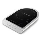 image shows SMEG Portable Induction Cooker| Matte White  against a blank, white background Image