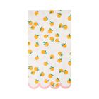 image shows My Mind's Eye 24-Piece Oranges Dinner Paper Napkins against a blank, white background Image