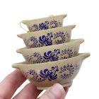 image shows Twinkl Toast Pyrex-Inspired Miniature Cinderella Bowl Stack Ornament | Homestead  against a blank, white background Image