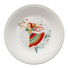 image shows Fiesta&reg; 9" Classic Rim Luncheon Plate | Nutcracker Ballerina  against a blank, white background Image