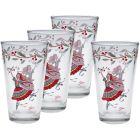  image shows Fiesta&reg; 16oz Cooler Glasses (Set of 4) | Nutcracker The Ballerina against a blank, white background Image