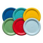 image shows Fiesta&reg; 4.375" Coaster/Mug Cover (Set of 6) | Vibrant against a blank, white background Image