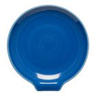 image shows Fiesta&reg; Extra Large 7" Spoon Rest | Lapis against a blank, white background Image