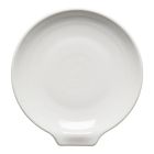 image shows Fiesta&reg; Extra Large 7" Spoon Rest | White against a blank, white background Image