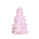 image shows Mosser Glass Holiday Collection 5.5" Tree Figurine | Crown Tuscan against a blank, white background Image