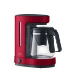 image shows Zojirushi ZUTTO Pour Over Coffee Maker | Red  against a blank, white background Image