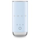  image shows SMEG Mini Milk Frother | Pastel Blue against a blank, white background Image