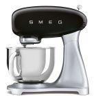 image shows SMEG Classico Stand Mixer | Black against a blank, white background Image