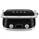 image shows  SMEG Multi-Use Grill | Black against a blank, white background Image