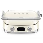 image shows SMEG Multi-Use Grill | Cream  against a blank, white background Image